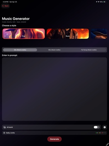 Chris.ai iPad screenshot