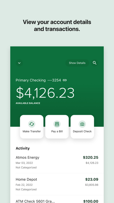 Mid-Minnesota Online Banking Screenshot