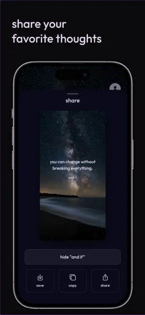 and if – positive thoughts screenshot 4