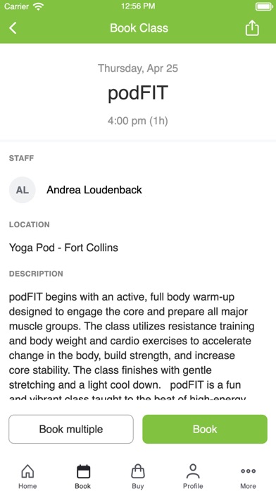 Yoga Pod Screenshot