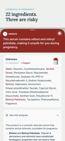 Vilu: Label & Ingredient Scan Screenshot 5 of 9