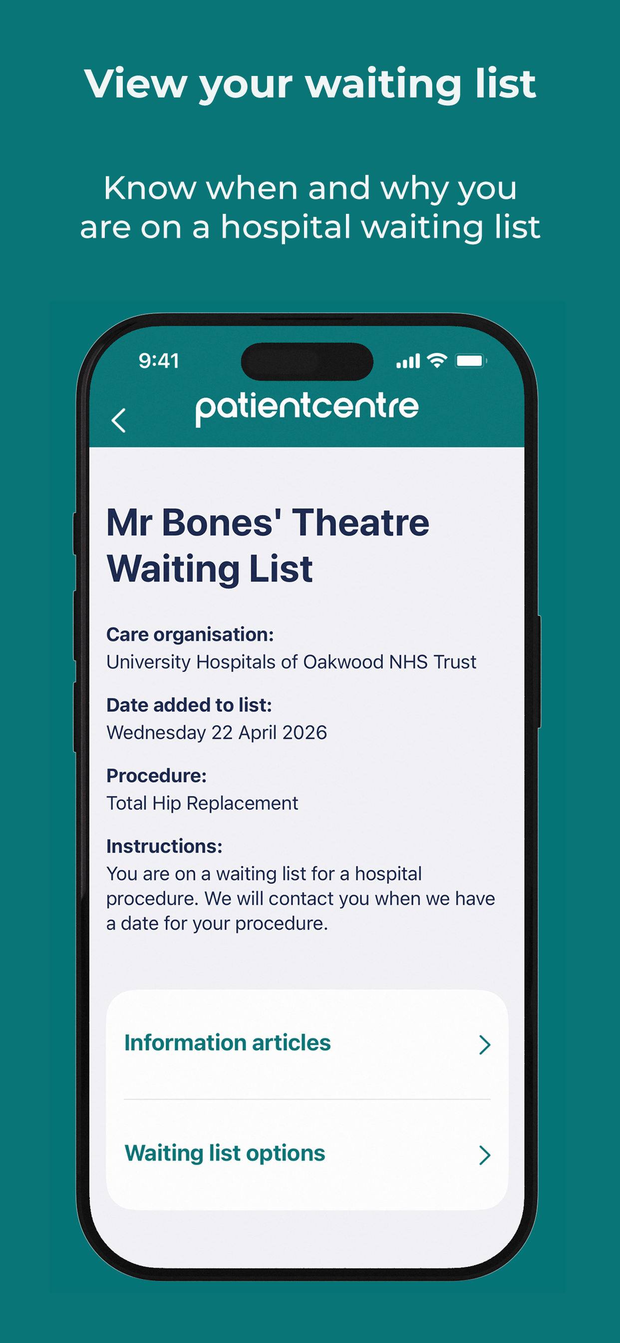 Patientcentre