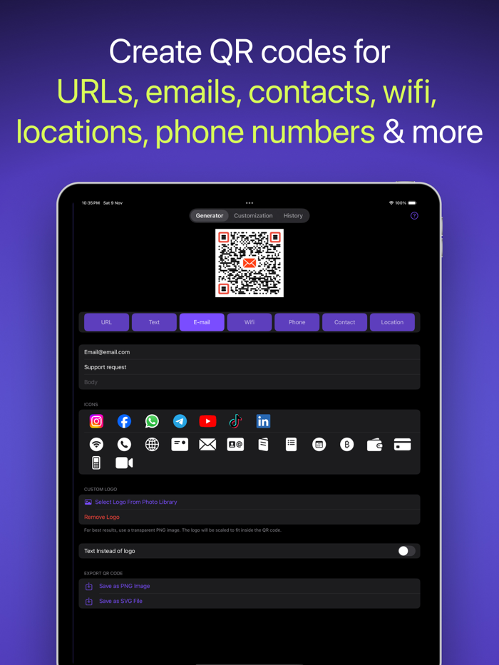 Branded QR Code Generator