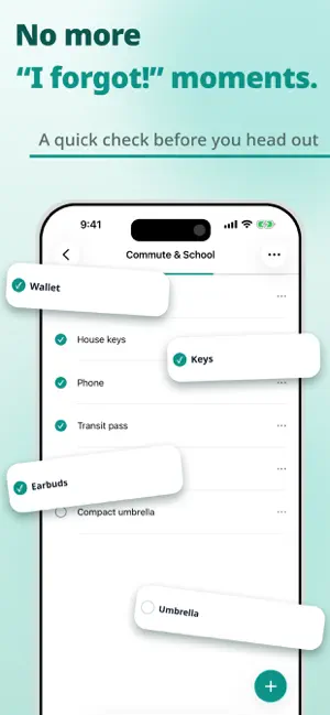 Go Out Checklist screenshot 1