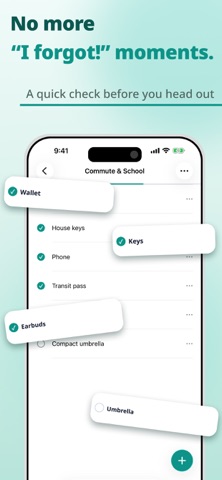 Go Out Checklist Screenshot 1 of 5