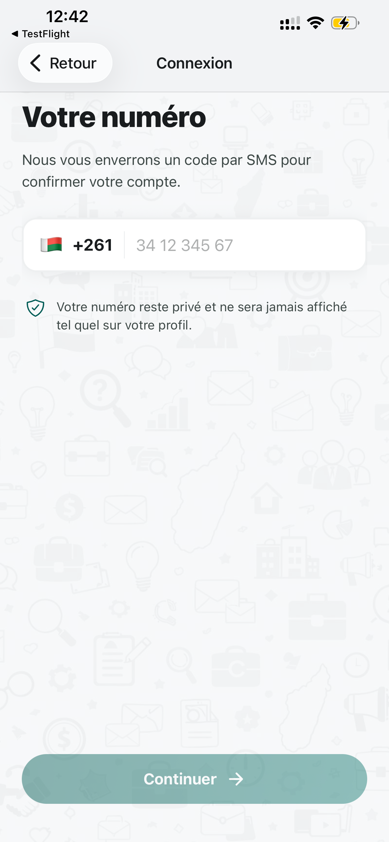 Mizar — Swiper · Postuler screenshot 5