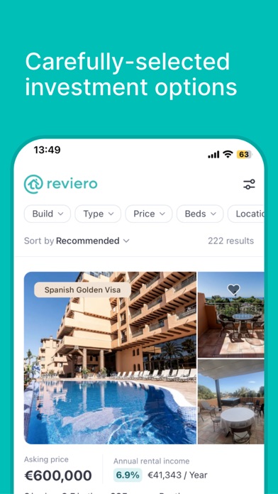 Reviero: Real Estate Investing Screenshot