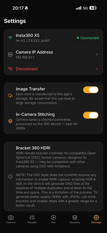 Bracket 360 HDRI screenshot 7 of 7