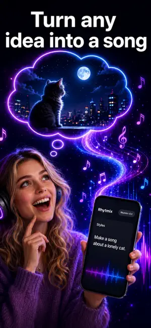 Rhytmix AI Music & Song Maker screenshot 1