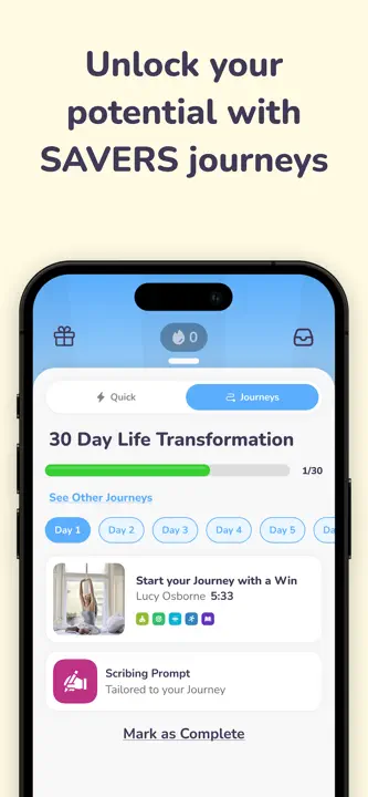 Miracle Morning Routine: Screenshot 7 von 9
