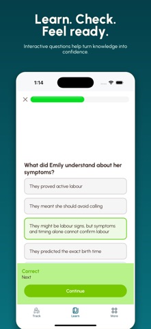 Contraction Timer and Tracker screenshot