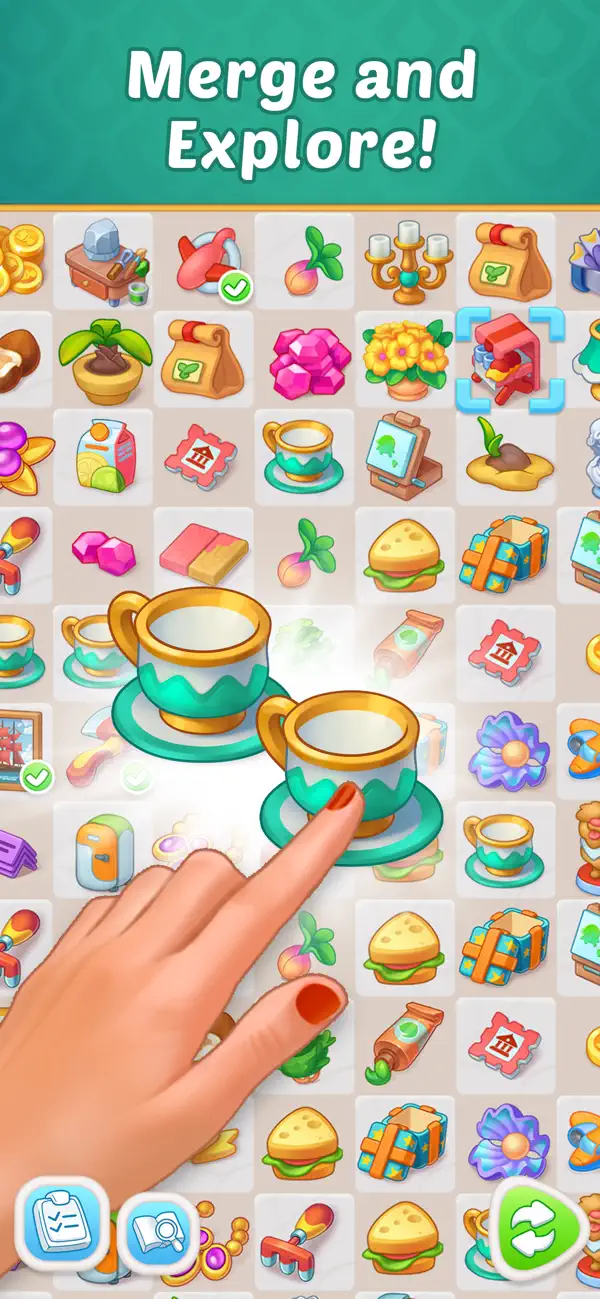 #2. Mansion Tale: Merge Secrets (iOS) Von: TAPCLAP