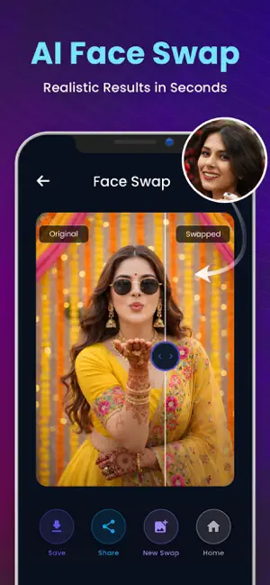 SwapMyFace: Face AI, Face Swap screenshot 1