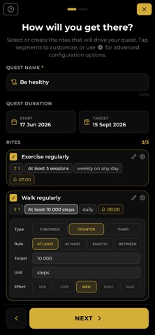 Oktant iPhone screenshot