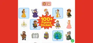 Princess Sticker Games Kids screenshot 2