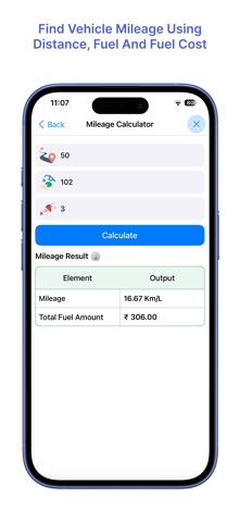 RTO - eChallan, Vehicle info screenshot