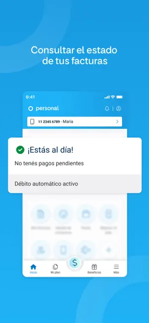 Mi Personal iPhone screenshot 3