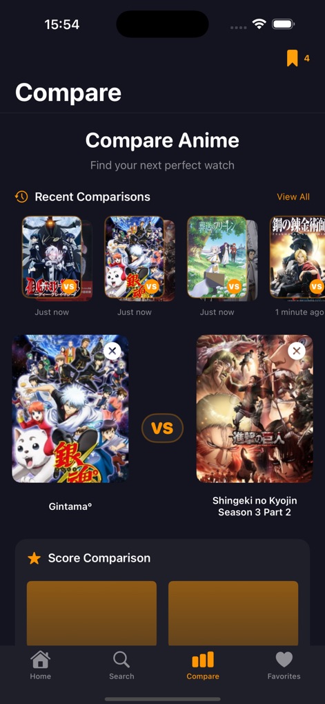 AnimeKai : Watch Anime - This tool empowers users to make informed choices by presenting side-by-side anime comparisons and a clear visual score comparison feature.