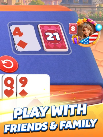 Rummy Plus -Original Card Game iPad screenshot