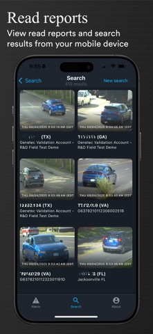 Genetec Cloudrunner iPhone screenshot