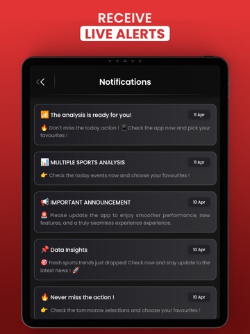 David Smart Sports Predictions iPad screenshot