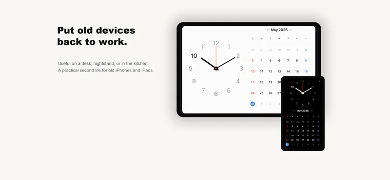 Old Device Clock & Calendar screenshot 5 of 5