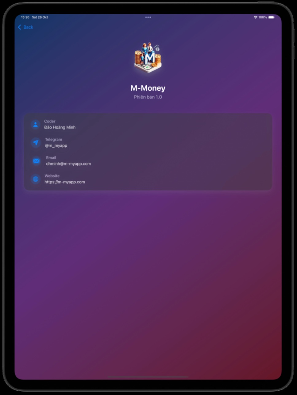 iPad screenshot