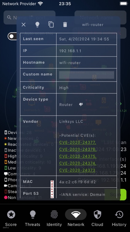 EDAMAME Security Mobile screenshot-3