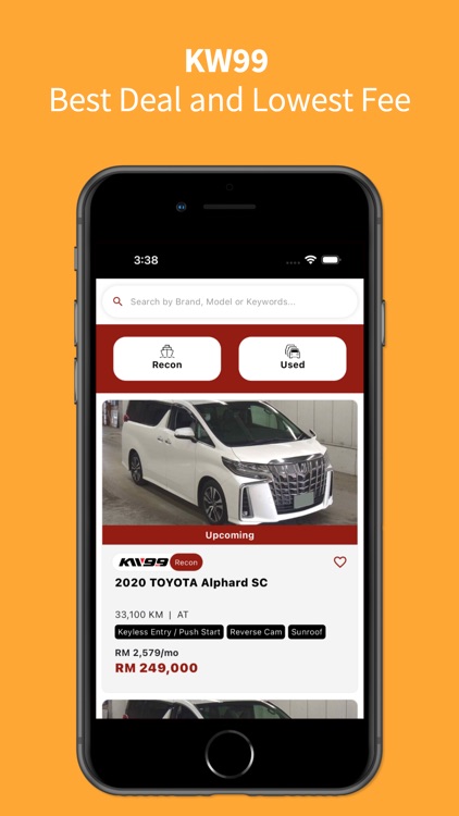 KW99: Lowest Priced Recon Cars