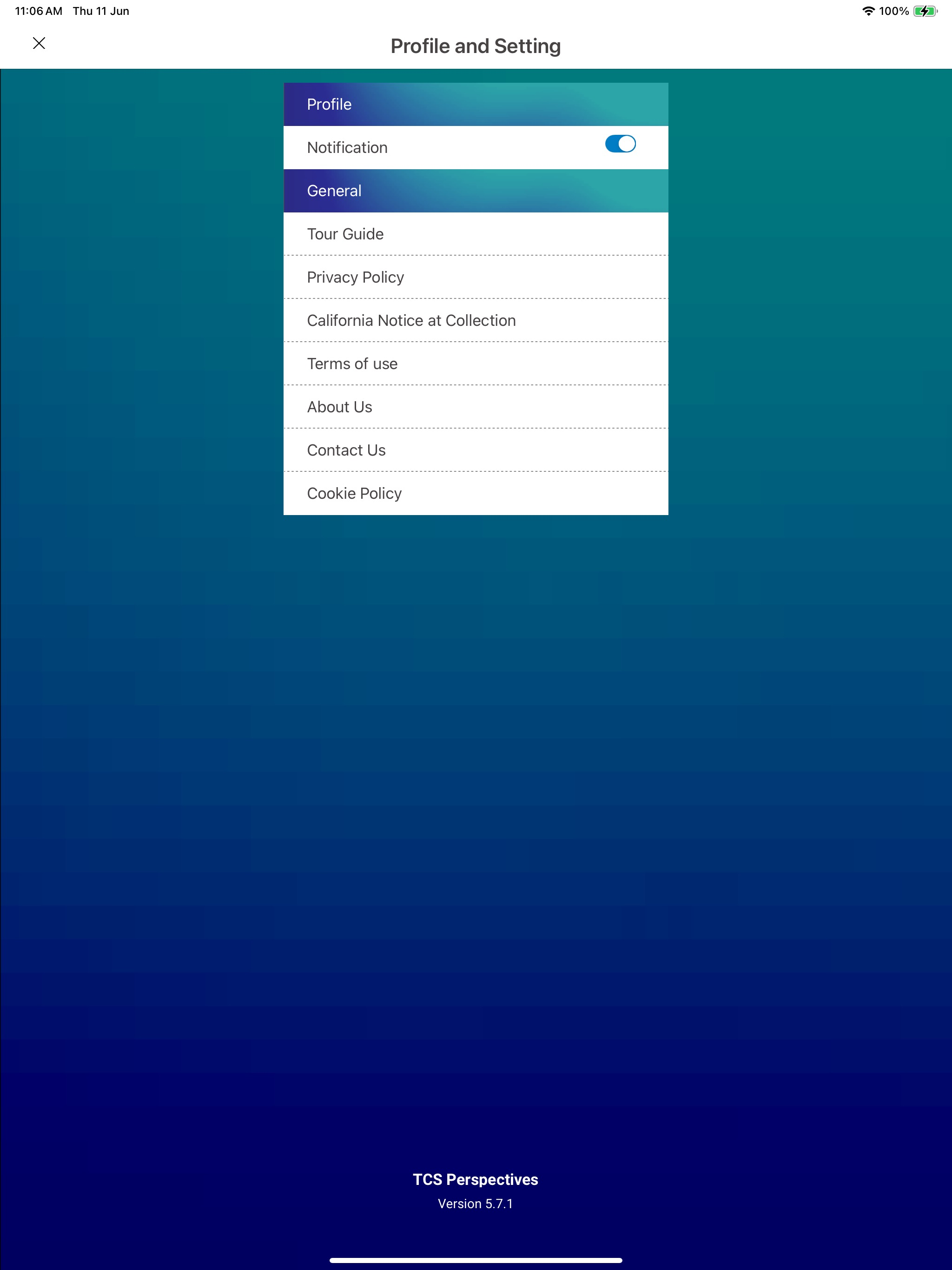 TCS Perspectives screenshot 8