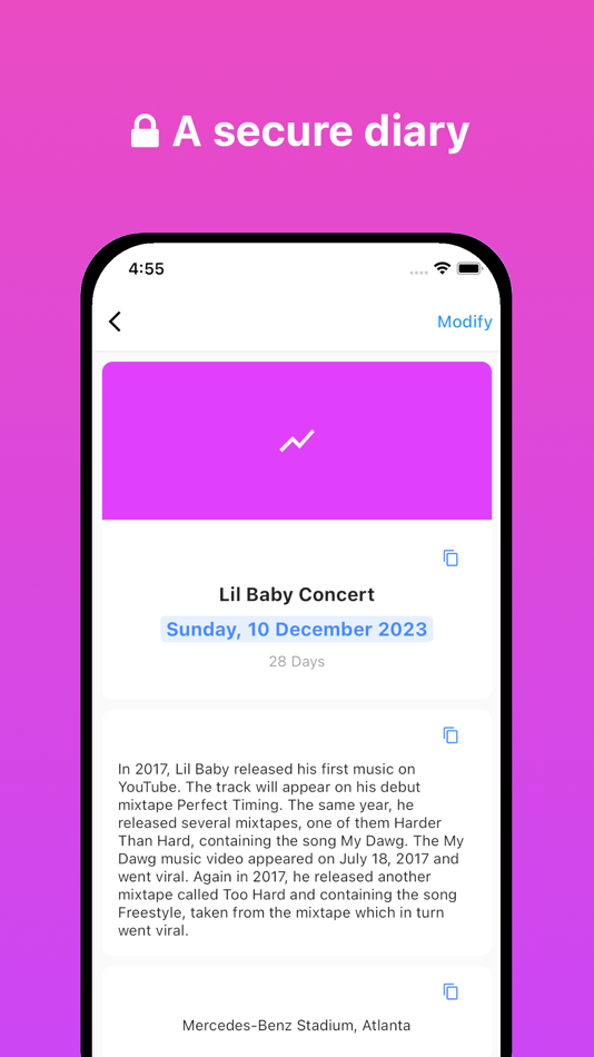 #4. Xnote - Calendar and Reminders (iOS) 由: Adrien Diliberto