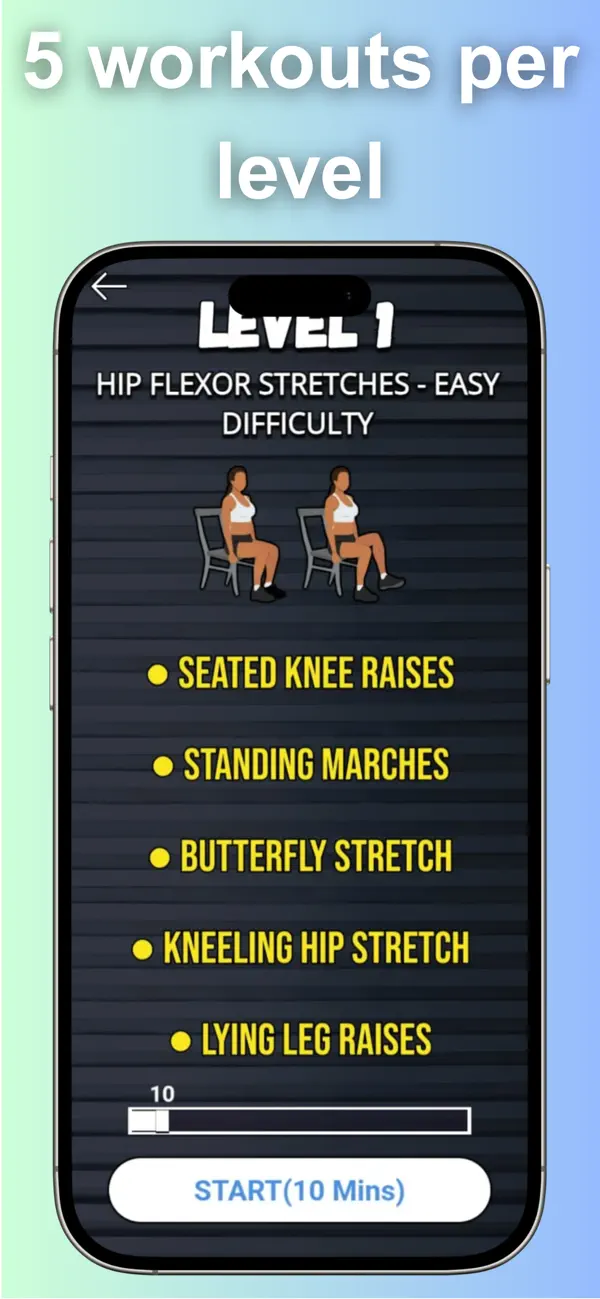 Screenshot #3 pour Hip Flexor Stretches