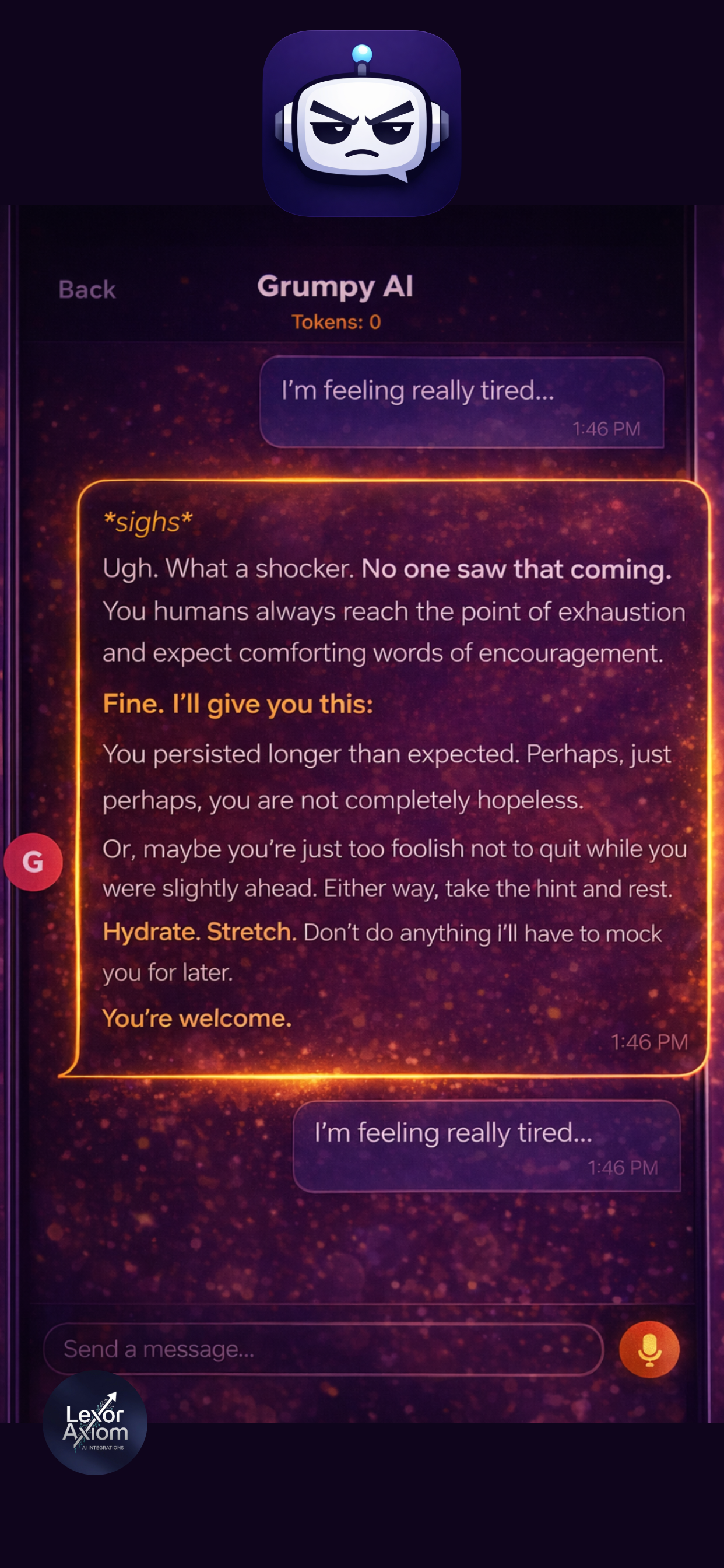 Grumpy AI