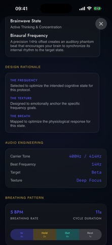 Attunes: Binaural Breathwork Screenshot 3 of 5