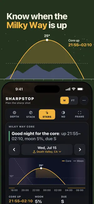 SharpStop Depth of Field Calc screenshot 3