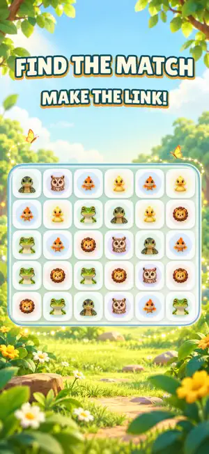 Animal Link: Pair Match screenshot 2