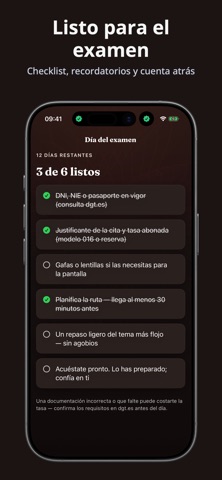 Test DGT Permiso B Autoescuela iPhone screenshot