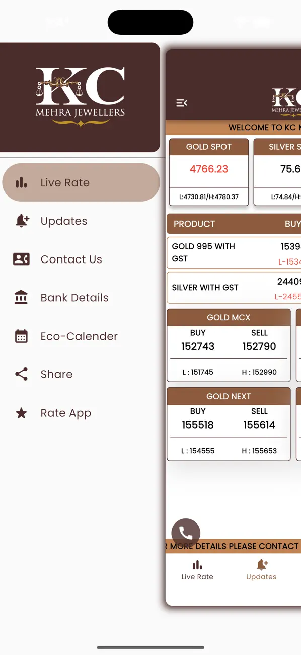 Screenshot #2 pour KC Mehra Bullion