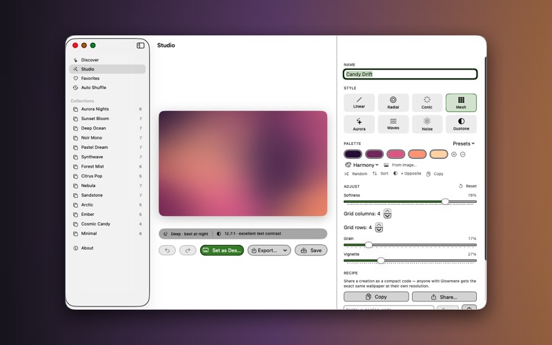 Glowmere screenshot