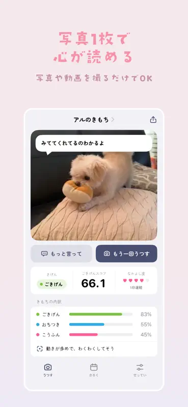 ペットーク：犬と猫のきもち翻訳 screenshot 1 of 5