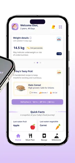 Happy Eaters: Weaning Recipes screenshot 2