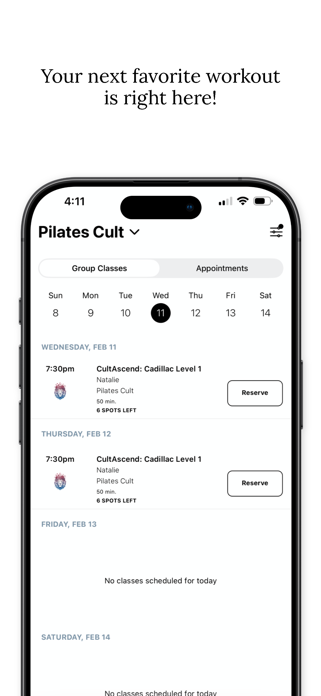 Pilates Cult Screenshot 3 of 4