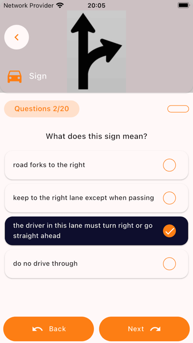 Ontario G1 test 2024 Screenshot