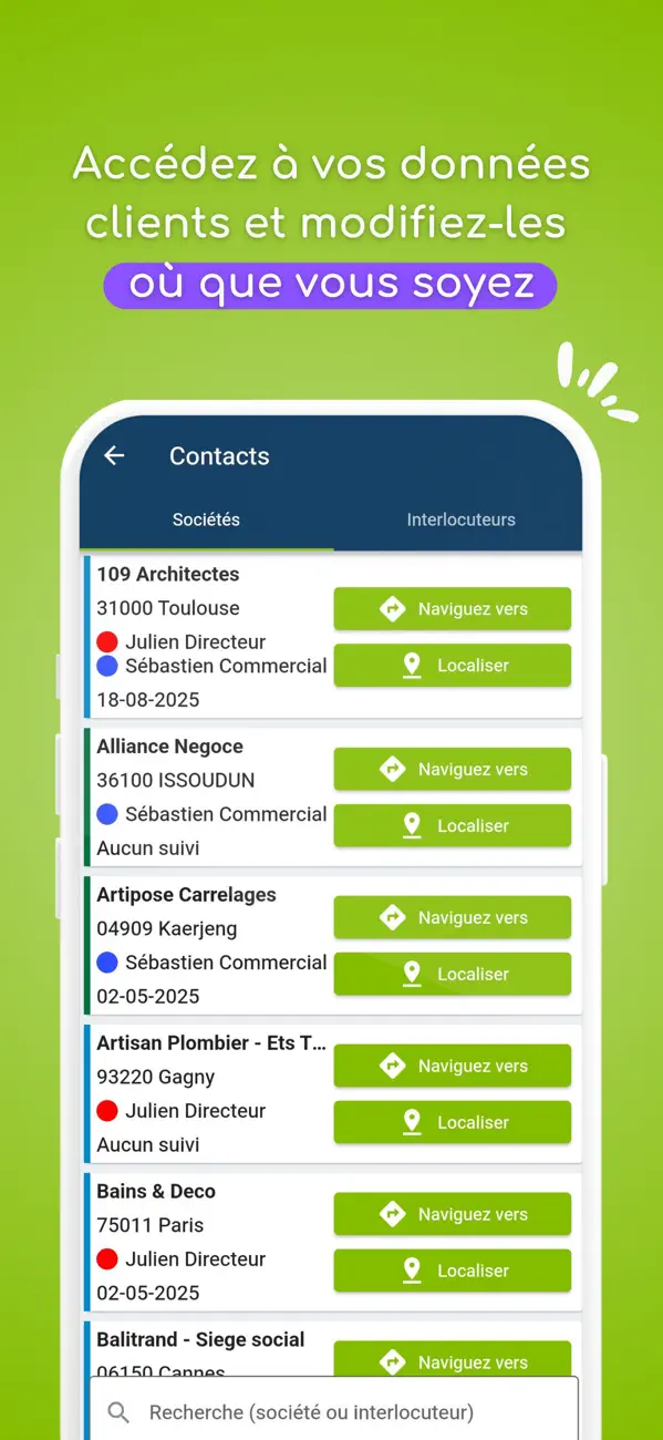 Screenshot #3 pour Agent Commercial CRM - Moovago