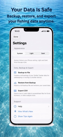 Tackle Tracker screenshot
