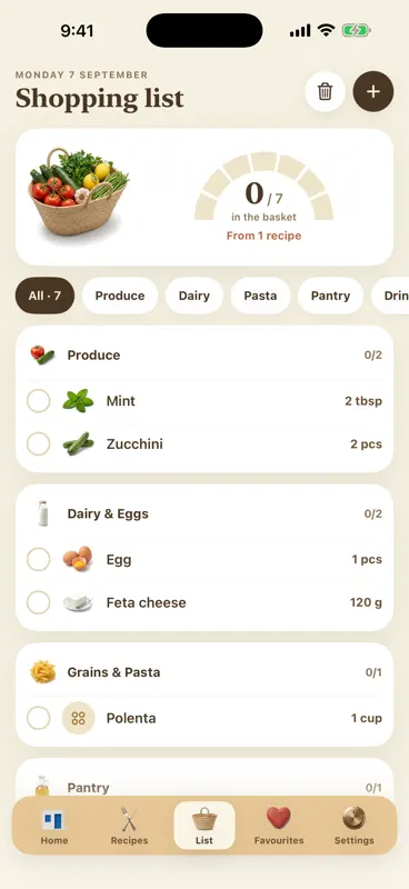 HealthBites: Mediterranean screenshot 5 of 7