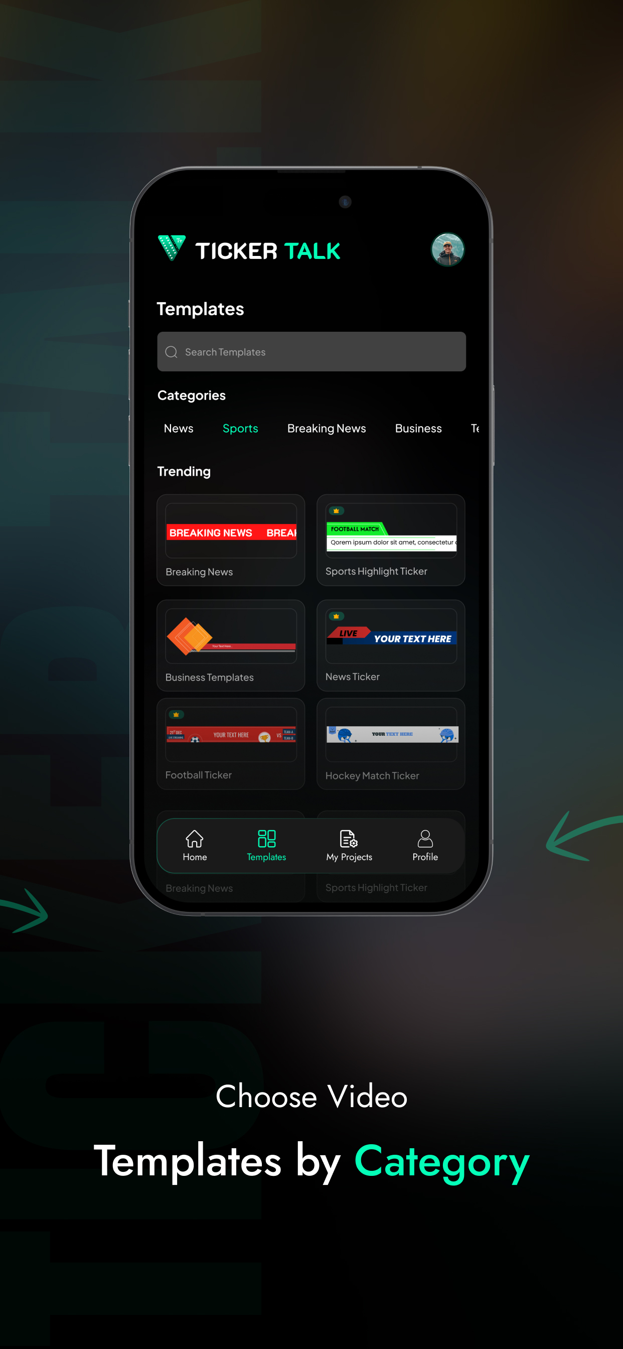 Ticker Talk App