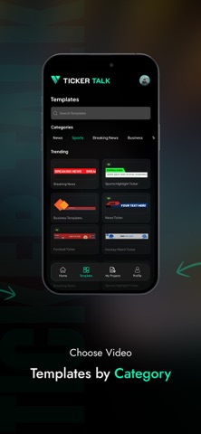 Ticker Talk App screenshot