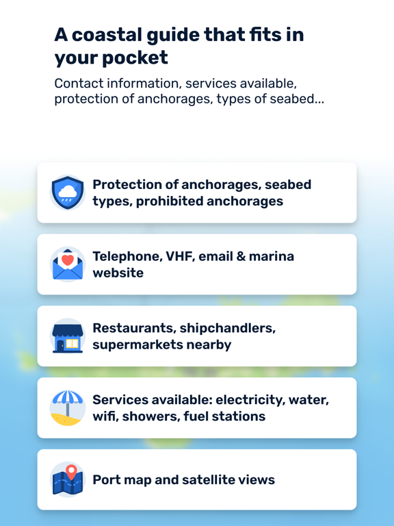 Navily iPad screenshot 5 - Navigation app