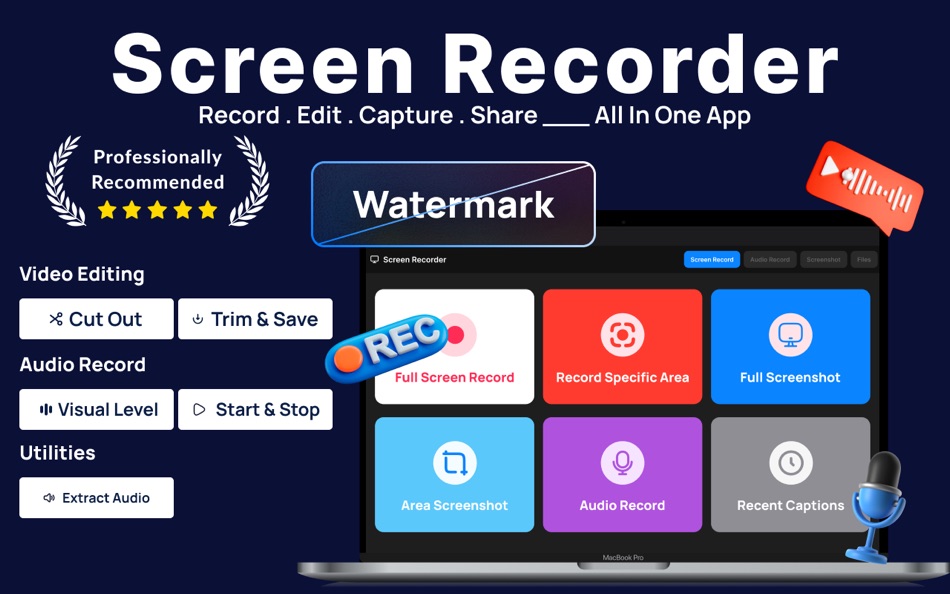#1. Screen Recorder : Record Go (macOS) By: Shafia Rana